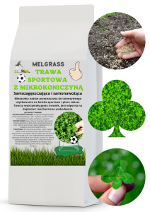 Trawa sportowa Melgrass z mikrokoniczyną 50kg